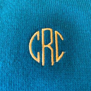 FREE W/ PURCHASE Monogrammed Sweater -Child’s L
